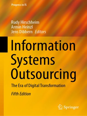 cover image of Information Systems Outsourcing